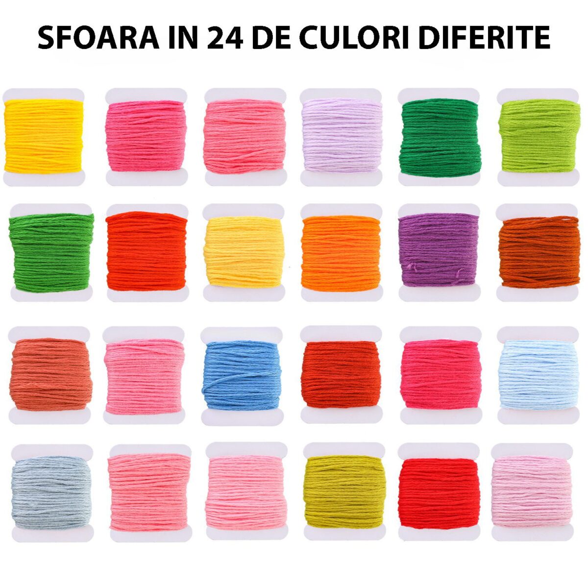 Kit Complet de Facut Bijuterii, 4655 de Bucati, 12 Stiluri de Margele si Litere, 24 de Culori Diferite, Bratari, Coliere, Cercei - imagine 9