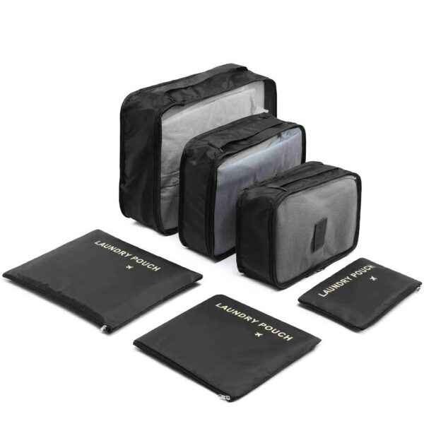 Set 6 Organizatoare pentru Calatorie, Ideale pentru Valiza, Troler, Marimi Diferite