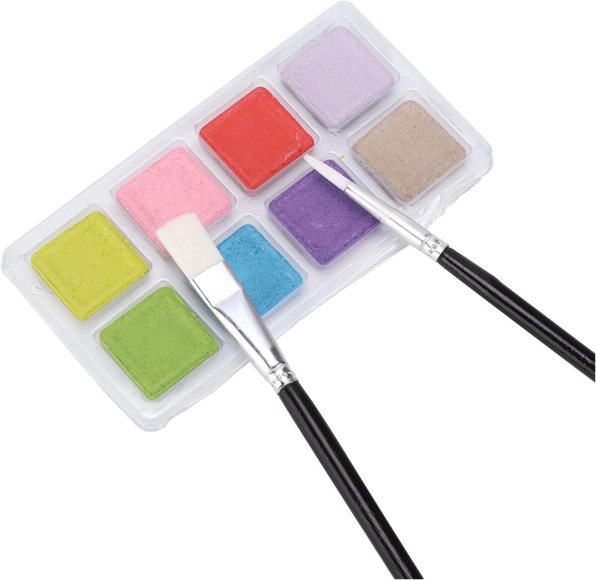 Trusa Pictura si Desen, Valiza Metalica, 64 de Articole, Carte de Colorat, Incluse Culori Tempera Pastel, 30 x 25 x 5 cm - imagine 10