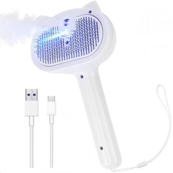 Perie cu abur pentru animale de companie