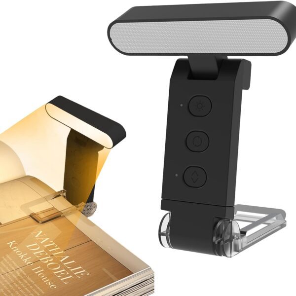 lampa de citit cu clips