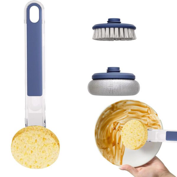 Perie de spalat vase Miraza cu burete moale pentru farfurii si boluri