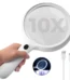 Lupă mare rotundă 10X - 30X LED USB-C