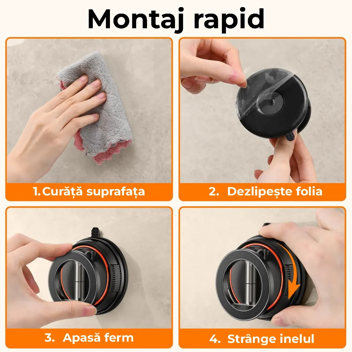 suport auto magnetic telefon montaj rapid pe bord sau parbriz