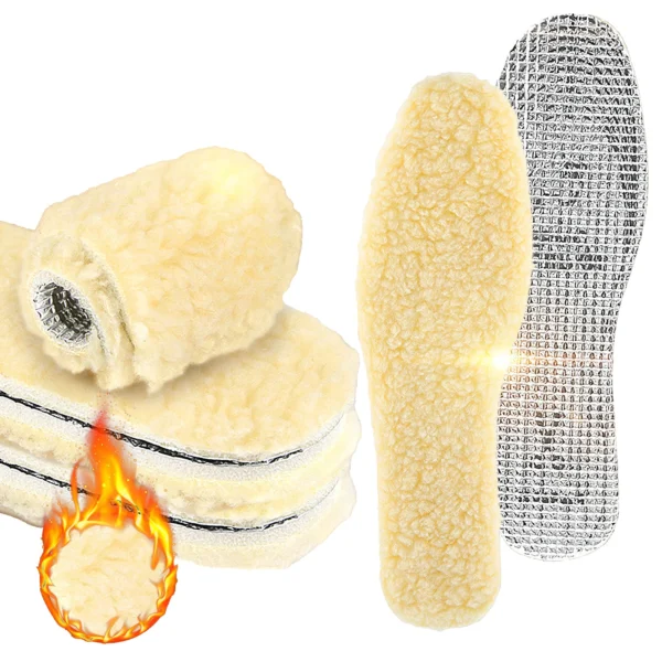 Branturi termice Miraza din lana cu folie de aluminiu, marime ajustabila 36-44